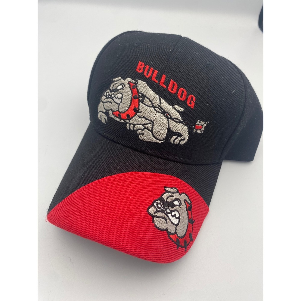 UGA Bulldog‎ Embroidered Baseball Cap University of Georgia One Size Nice!